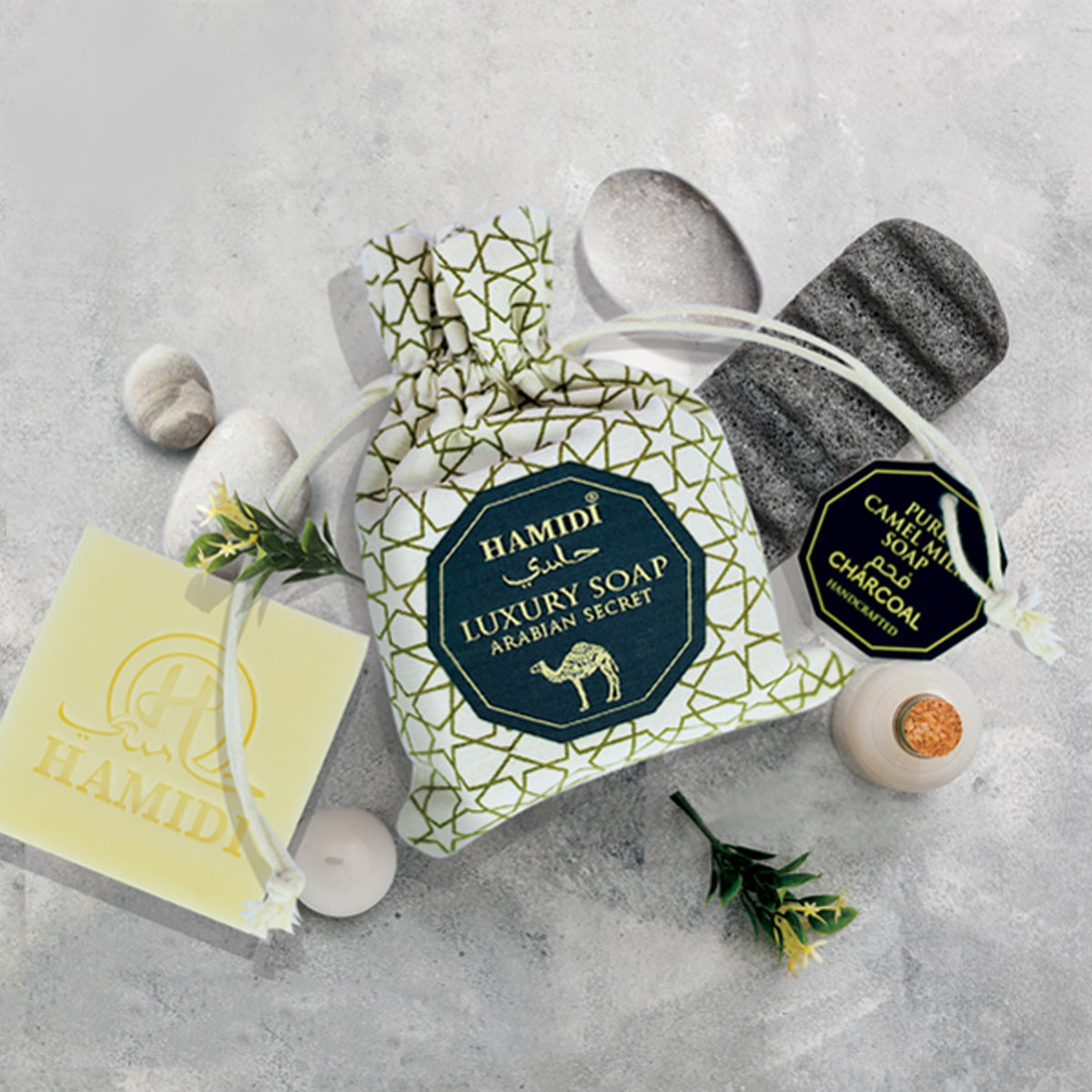 Charcoal Luxury Camel Milk Soap