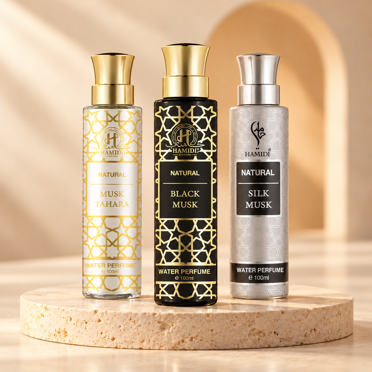 Musk Water Perfume Trio - Oura Scents