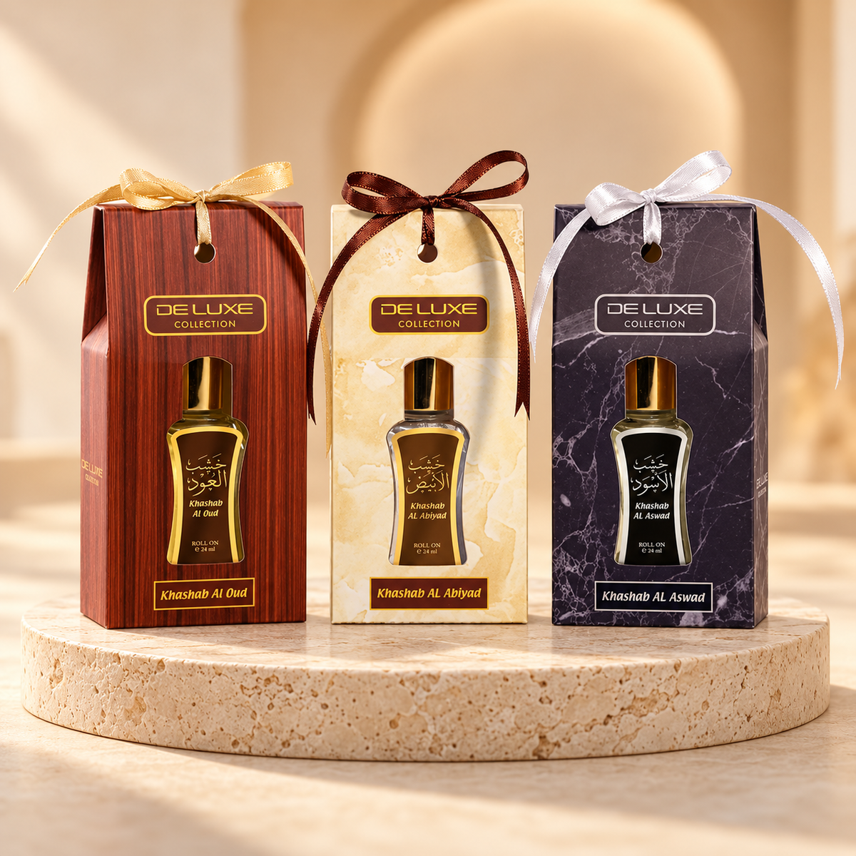 Khashab Roll-On Trio - Oura Scents