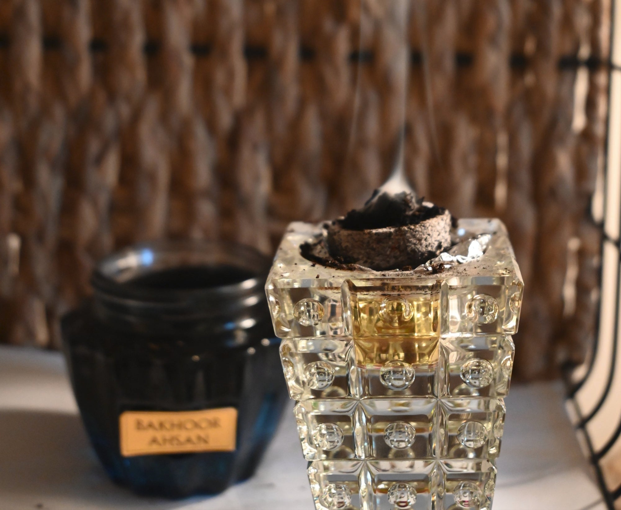 Coconut Charcoal Box - Gold - Oura Scents