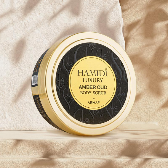 Luxury Oud Amber Body Scrub - Oura Scents