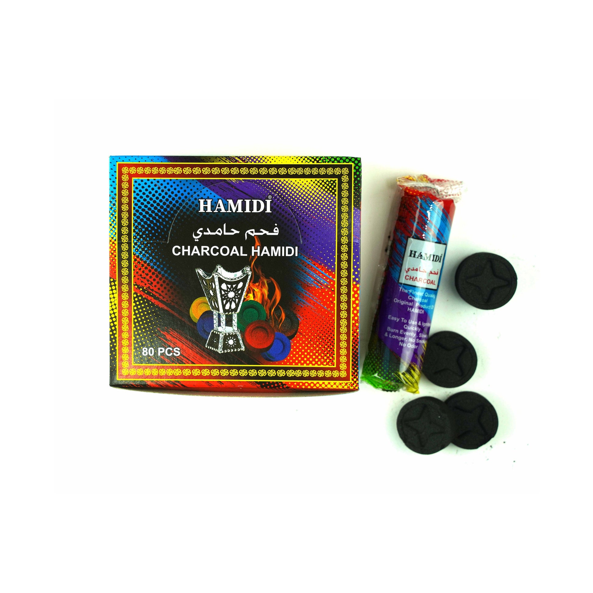 Coconut Charcoal Box - Black - Oura Scents